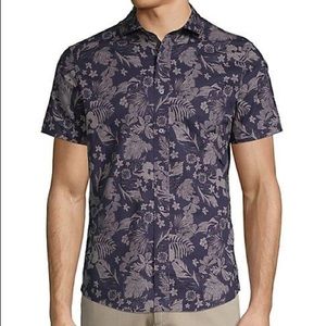 •NWT• Short-Sleeve Cotton Button-Down Shirt